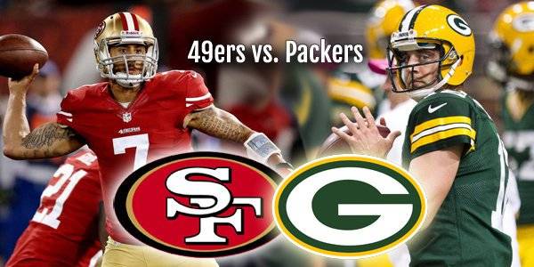 Where Can I Bet the Packers vs. 49ers Game Online?  San Fran 4-0 in Series