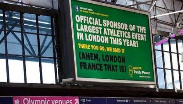 Paddy Power Olympics Ad