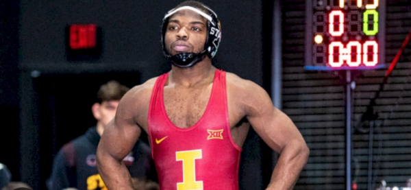 Iowa State wrestler Paniro Johnson