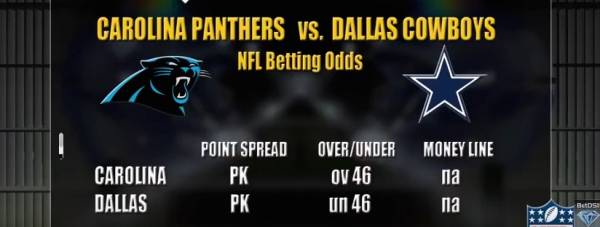 Panthers-Cowboys Free Pick, Betting Odds