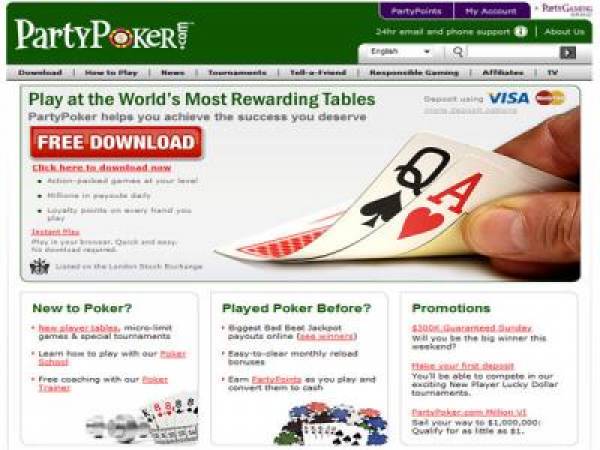 PartyPoker Pulls Away From The Pack PartyPoker Pulls Away From The Pack