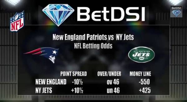 Patriots vs. Jets Betting Line