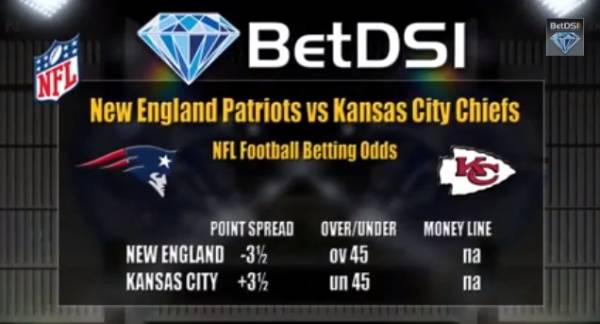 Patriots vs. Chiefs Monday Night Football Betting Odds 