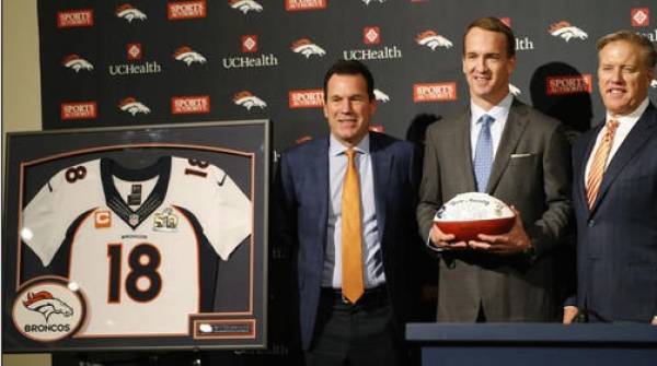 Broncos 13-1 Odds to Win Super Bowl 2017 With Peyton Manning Retirement