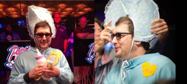 Poker Pro Phil Hellmuth Dresses Up as a Baby for ‘Poker Night in America’ Game 