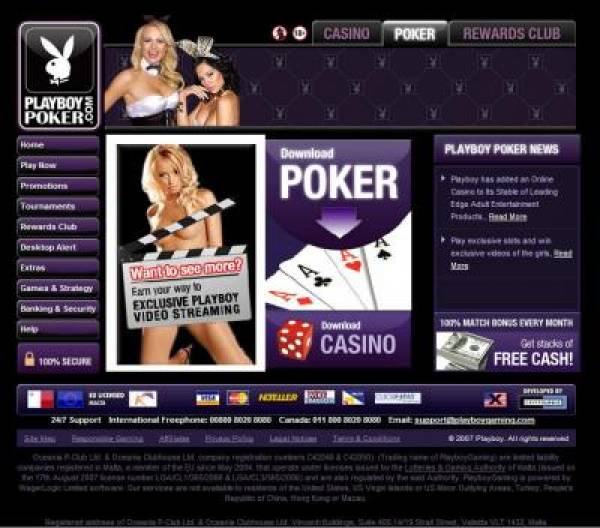 Playboy Poker is Back With PlayboyPoker.com 