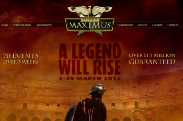 Poker Maximus Main Events Kick Off Sunday March 25