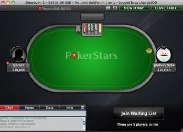 PokerStars Superstar Showdown PokerStars Superstar Showdown