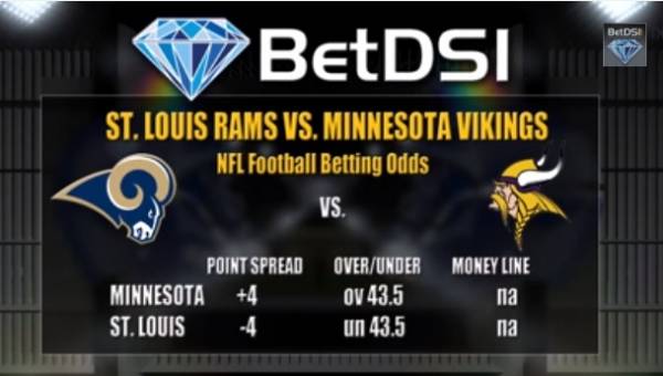 Rams vs. Vikings Free Pick – Week 1 NFL Rams vs. Vikings Free Pick – Week 1 NFL