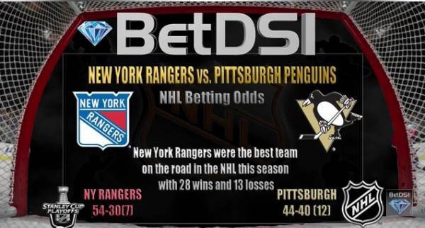 Rangers vs. Penguins Betting Line, Free Pick – Game 4 NHL Playoffs