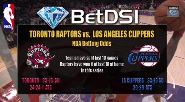 Raptors vs. Clippers Betting Line: Toronto Trouble Covering at Home Raptors vs. Clippers Betting Line: Toronto Trouble Covering at Home