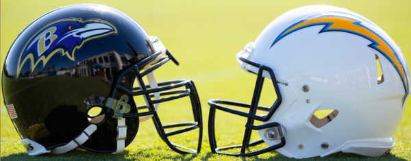 Line on the Chargers-Ravens AFC Wildcard Game