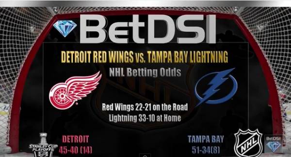 Red Wings vs. Lightning Betting Line – Game 5 Stanley Cup Playoffs 