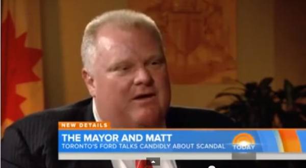 Rob Ford Odds: Stopped Drinking After ‘Come to Jesus’ Moment (Video)