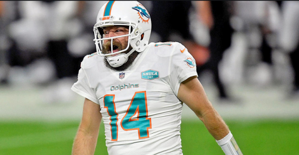 Dolphins QB Ryan Fitzpatrick Tests Positive for COVID-19 