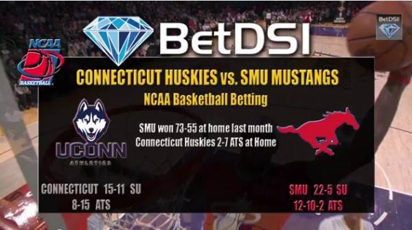 SMU vs. UConn Betting Line: Huskies a Bad Bet at Home SMU vs. UConn Betting Line: Huskies a Bad Bet at Home