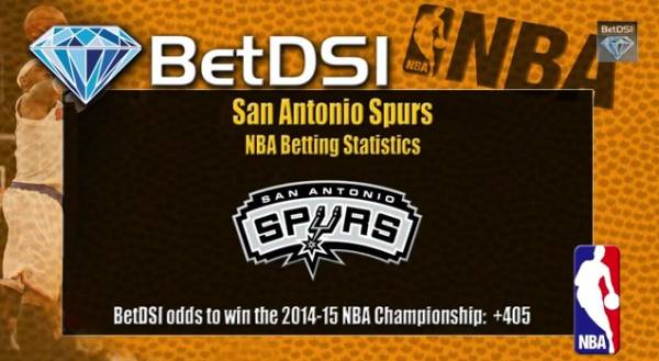 San Antonio Spurs 2014-2015 NBA Betting Odds – To Win Championship