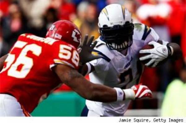 San Diego Chargers vs. Kansas City Chiefs Odds