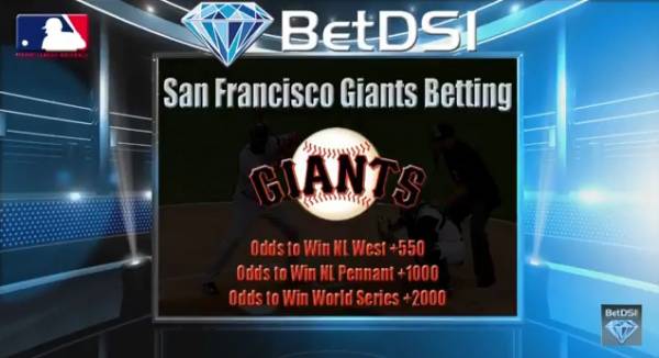 2015 San Francisco Giants Odds – To Win World Series, NL West