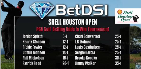 Odds to Win the 2016 Houston Shell Open