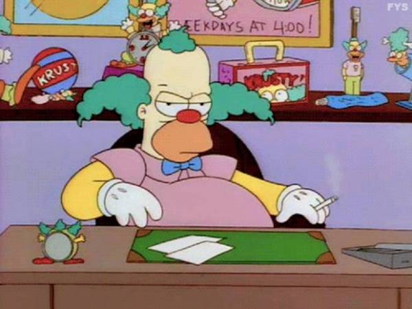 Paddy Power Yanks Odds on ‘Simpsons’ Krusty The Clown Season 26 Death