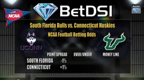 UConn vs. South Florida Betting Odds – Free Pick 