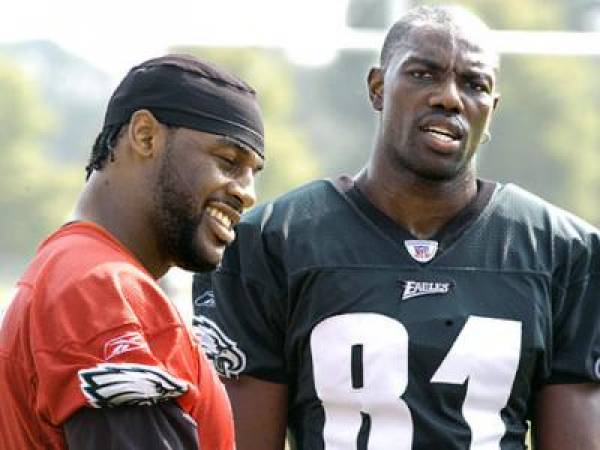 Terrell Owens Donovan McNabb Redskins