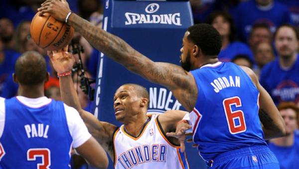 Thunder vs. Clippers Game 6 Betting Line at Los Angeles -4.5