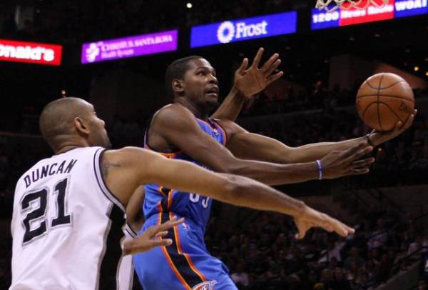 Thunder vs. Spurs Western Conference Finals Game 2 Betting Odds