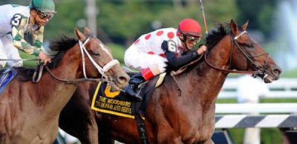 To Honor and Serve Beats Favorite Mucho Macho Man to Win 2012 Woodward Stakes 