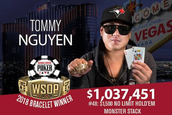 Tommy Nguyen Becomes 9th Millionaire Made at This Year's WSOP