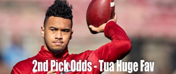 Tua Tagovailoa Draft Position Betting Odds