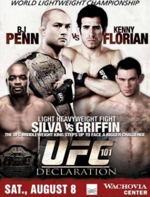 UFC 101 Betting Odds