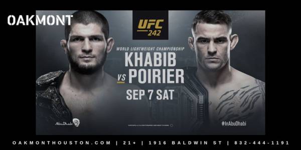 Where Can I Watch, Bet The Khabib vs Poirier Fight - UFC 242 - Houston