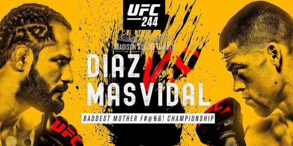 Where Can I Watch, Bet the Masvidal vs Diaz Fight - UFC 244 From Nashville Tennessee 