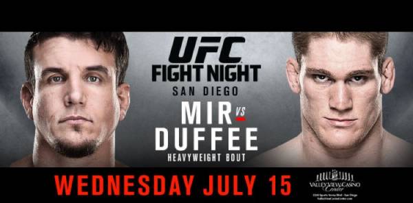 UFC Fight Night 71 Betting Odds: Mir vs Duffee