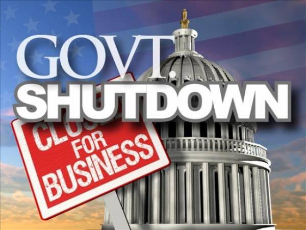 Paddy Power Odds:  ‘US Government Shutdown Will Not Last More Than 7 Days’