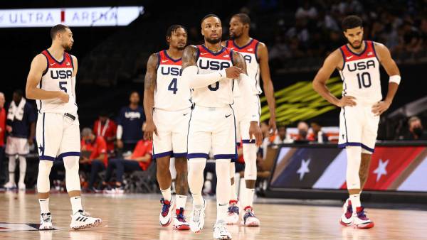 The Men's USA Basketball team has suffered back-to-back losses during international friendlies this week, but it is still the prohibitive favorite to walk away on top of the Summer Olympics.