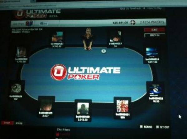 Still The Only US-Based Regulated Online Poker Room: Ultimate Poker Upgrades 