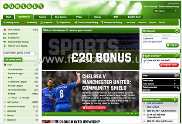 Unibet Buys Stan James Internet Business