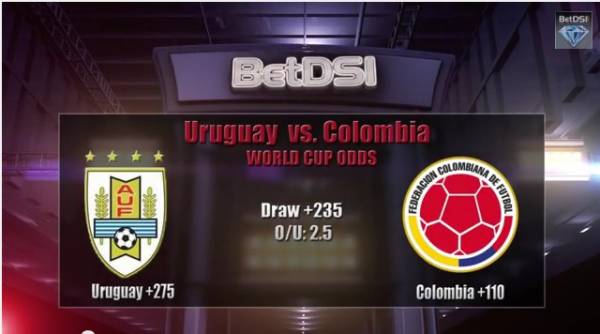 Colombia vs. Uruguay World Cup Betting Odds and Predictions