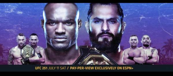 Where Can I Watch, Bet the Usman vs. Masvidal Fight UFC 251 From Des Moines, Iowa