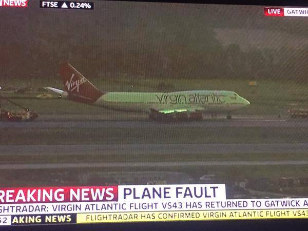 Vegas Bound Virgin Atlantic Flight Landing Gear Issues: Makes Safe Landing Vegas Bound Virgin Atlantic Flight Landing Gear Issues: Makes Safe Landing