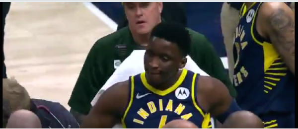 Bad News for Pacers Fans, Bettors: Victor Oladipo Carried Out on Stretcher