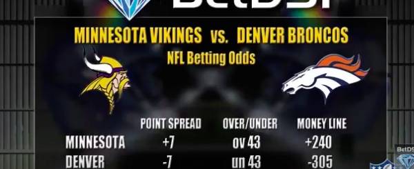 Vikings vs. Broncos Free Pick, Betting Line