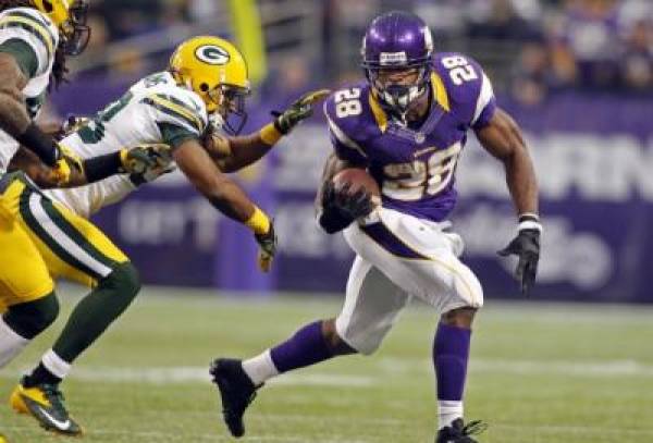 Vikings vs. Packers Point Spread at -8 Vikings vs. Packers Point Spread at -8