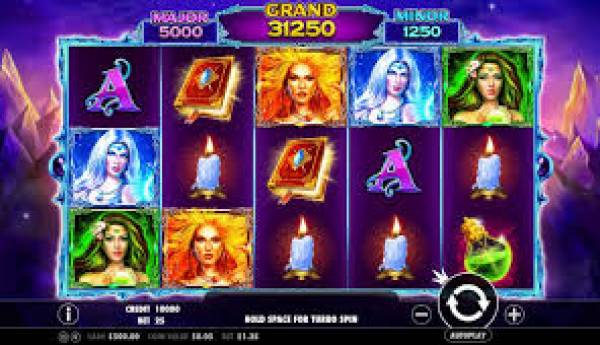 Win Magical Money and Bitcoin Playing The New Wild Spells Slots