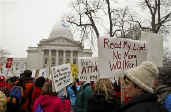 Wisconsin Union Busting Wisconsin Union Busting