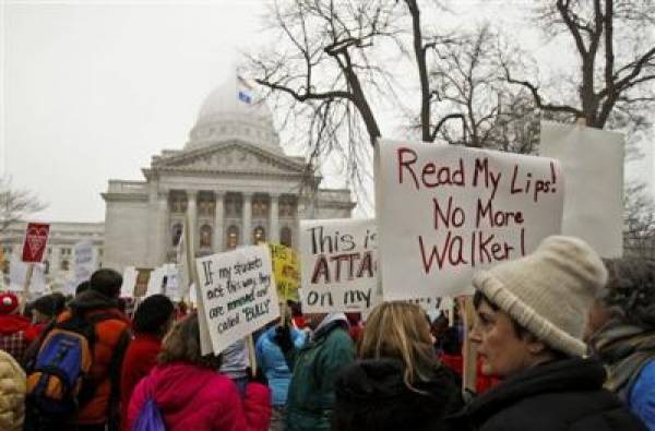 Wisconsin Union Busting 