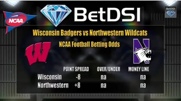 Wisconsin Badgers vs. Northwestern Wildcats Betting Odds Wisconsin Badgers vs. Northwestern Wildcats Betting Odds